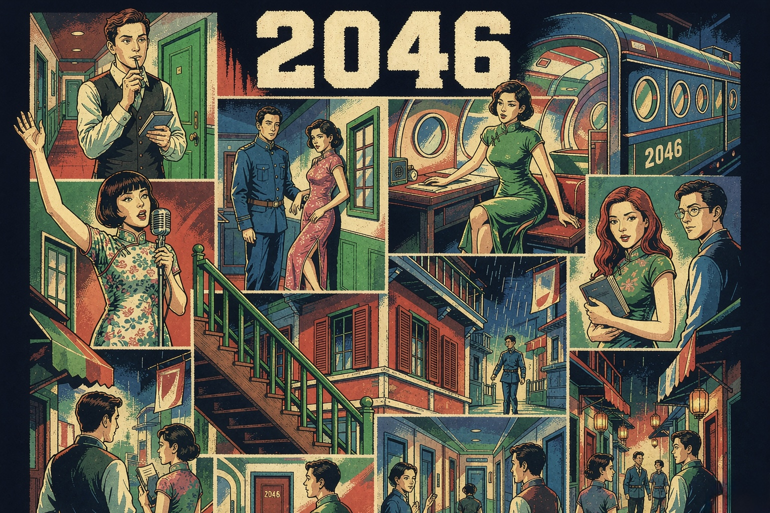 《2046》觀後感 電影海報