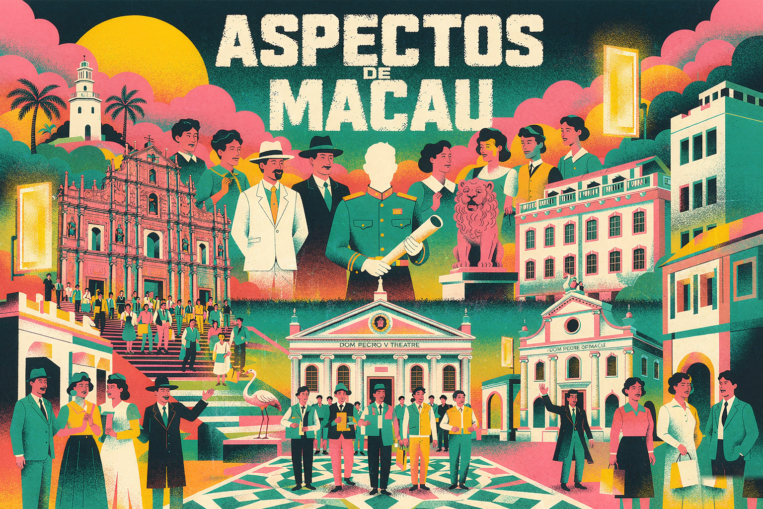 《Aspectos de Macau》觀後感 電影海報