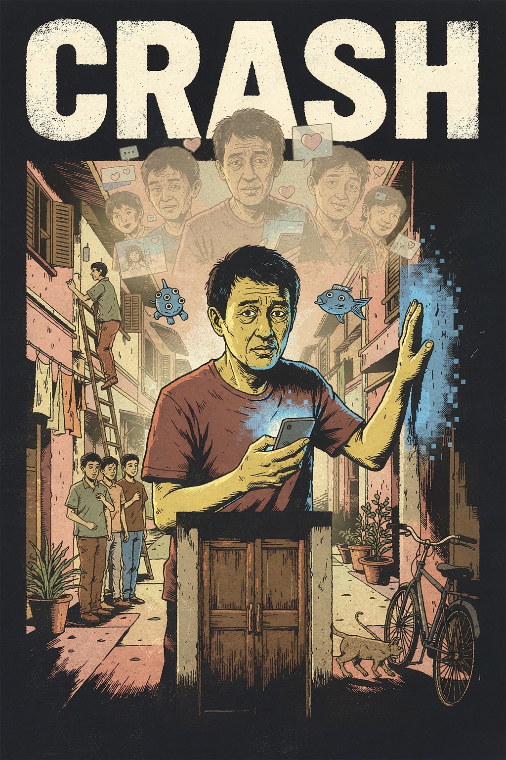 撞牆