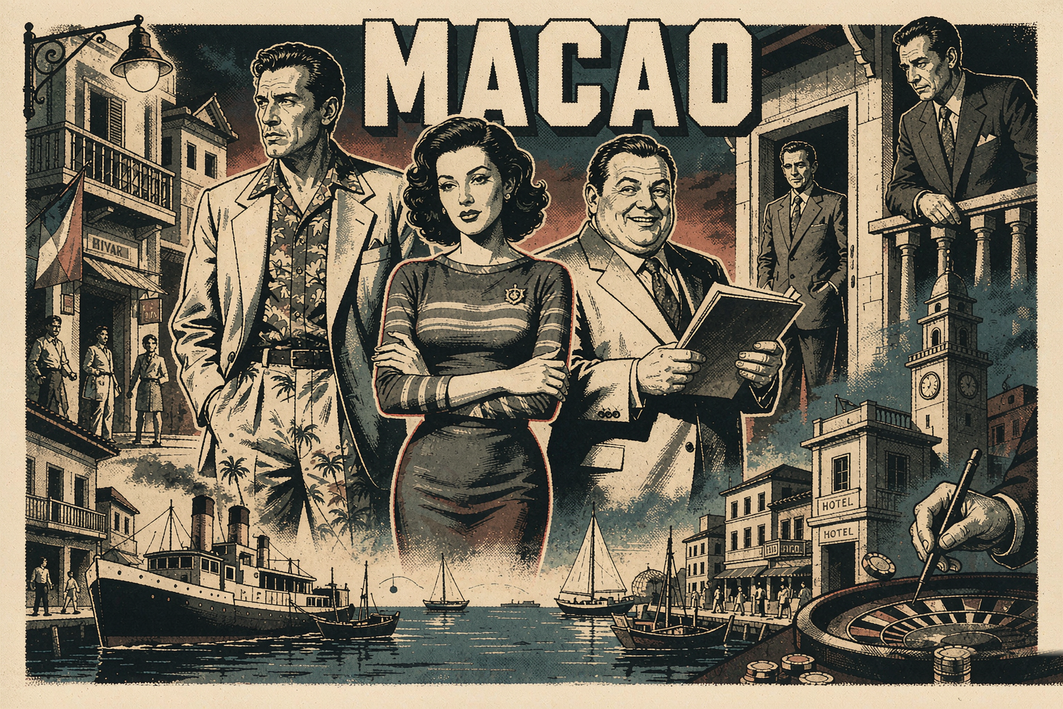 《Macao》觀後感 電影海報